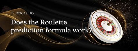 roulette prediction formula